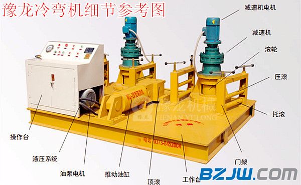 重庆工字钢顶弯机图片