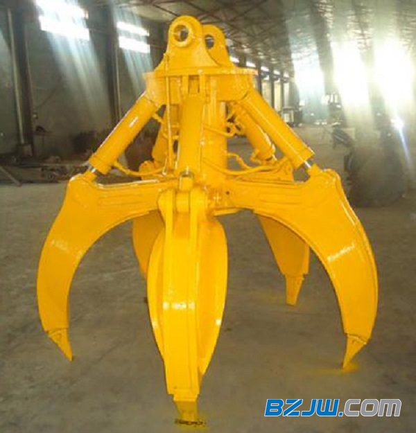 液压抓钢器|液压爪|抓钳器|抓钢机?挖掘机抓爪|梅花抓斗
